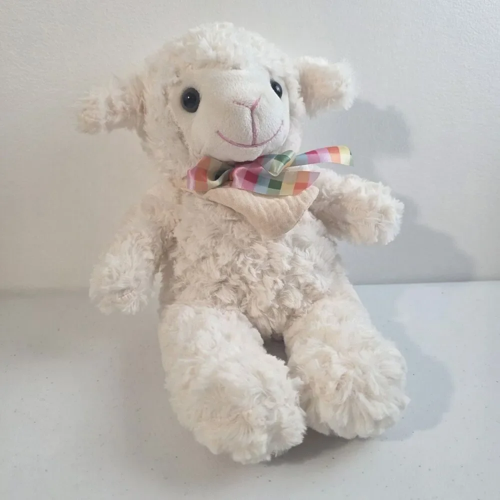 Dan Dee Mr Lamb Sheep Plush Collectors Choice Stuffed Animal Easter Baby EUC